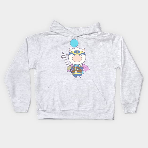 Class 1 Moogle FF Type-0 Kids Hoodie by AshnoAlice